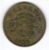 20 Rappen 1859 - vorz&uuml;glich